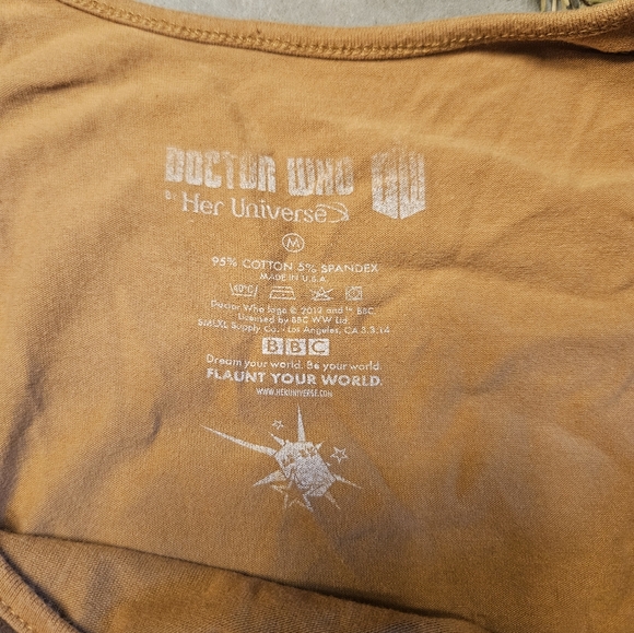 Y2K Dr Who BBC Hot Topic Dress size M 10th Doctor Halloween Costume - Picture 3 of 3